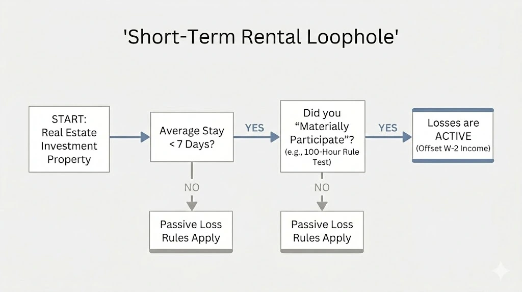 short-term rental vs long-term rental: Short term loophole