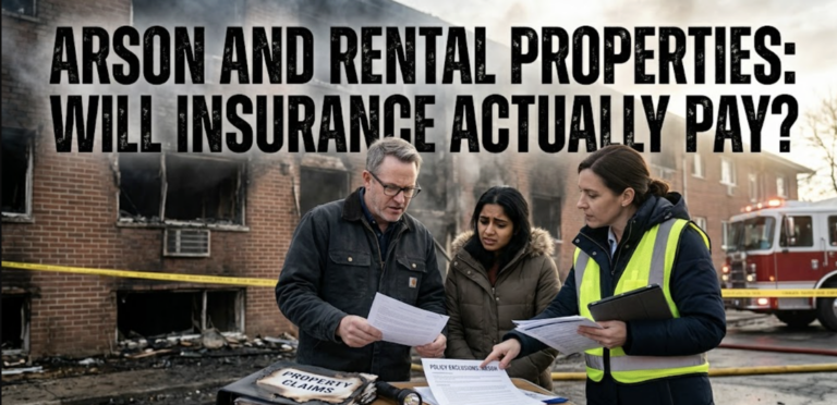Arson and Rental Properties: Will Insurance Actually Pay?