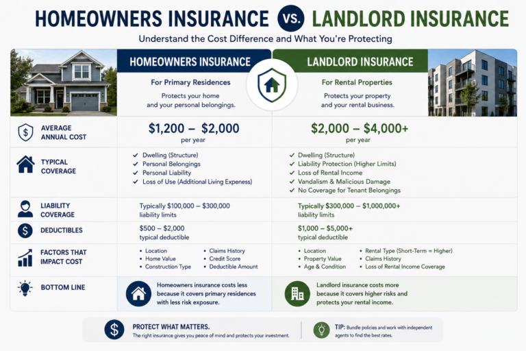 Rental Property Insurance Cost: What Landlords Can Expect to Pay